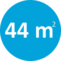 44m2
